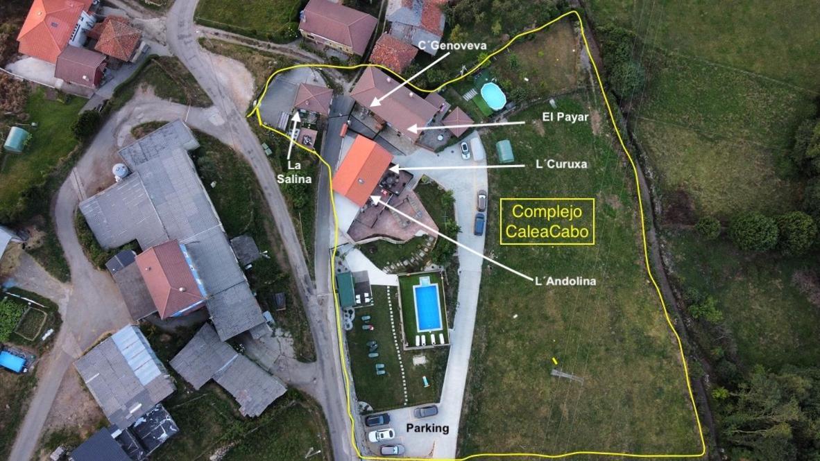 Вилла C'Genoveva Complejo Turistico Rural Caleacabo Бьескас Экстерьер фото